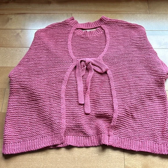 Aerie Open Back Sweater - Picture 4 of 5